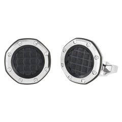 Audemars Piguet Royal Oak Stainless Steel Cufflinks