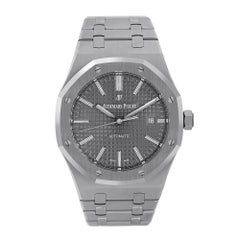 Audemars Piguet Royal Oak Stainless Steel Grey Watch 15450ST.OO.1256ST.02