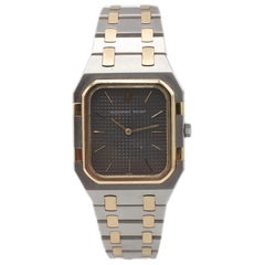 Retro Audemars Piguet Royal Oak Steel and Yellow Gold Square Quartz Watch