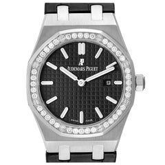 Audemars Piguet Royal Oak Stahl Diamant Damenuhr 67651ST Box Papiere