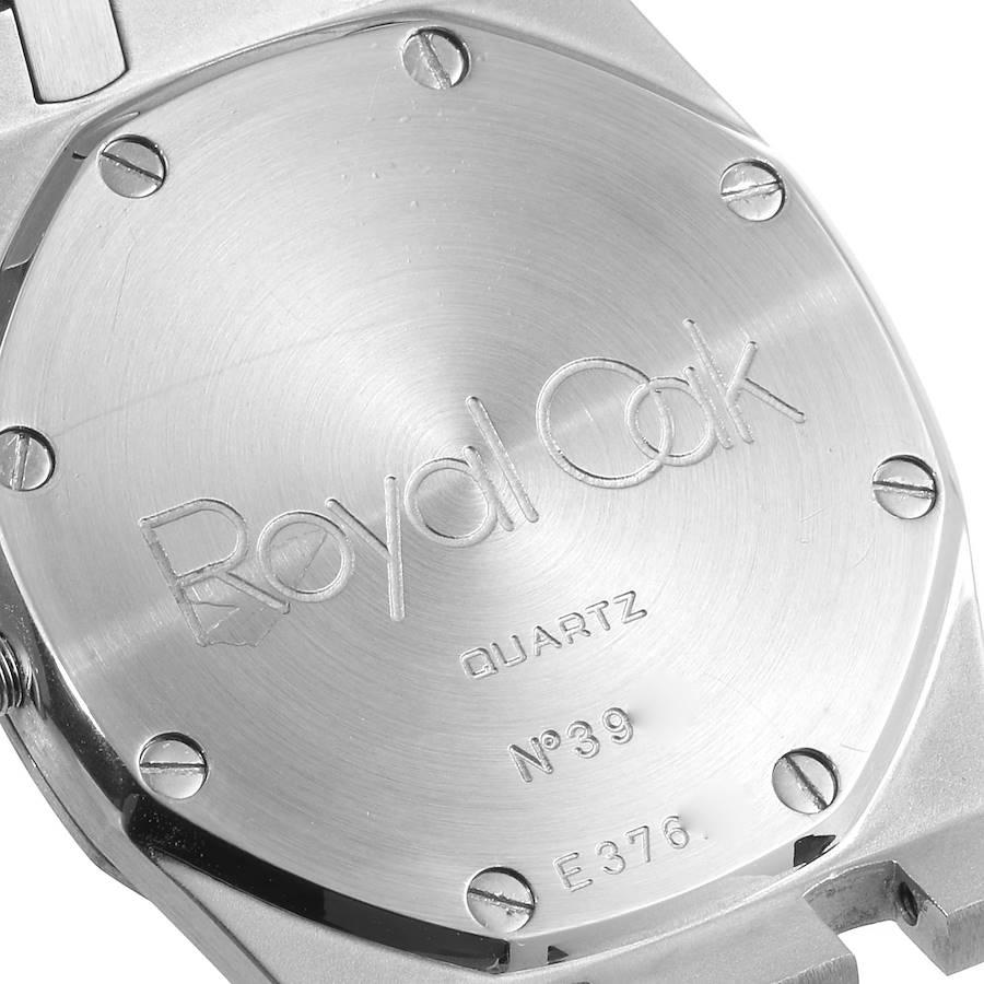 Herrenuhr 56175ST von Audemars Piguet Royal Oak mit Stahl-Silber-Zifferblatt und Boxpapieren 3