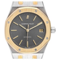 Herrenuhr 14700SA von Audemars Piguet Royal Oak aus Stahl und Gelbgold
