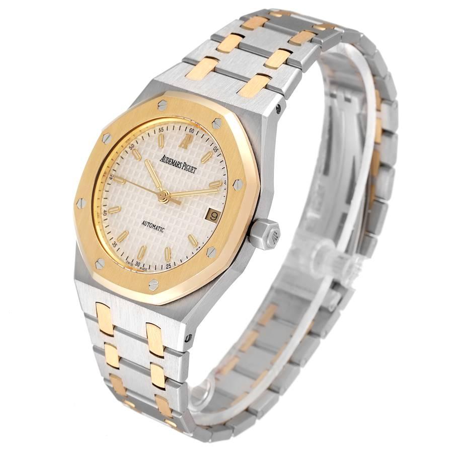Audemars Piguet Royal Oak Steel Yellow Gold Mens Watch 14790SA Box ...