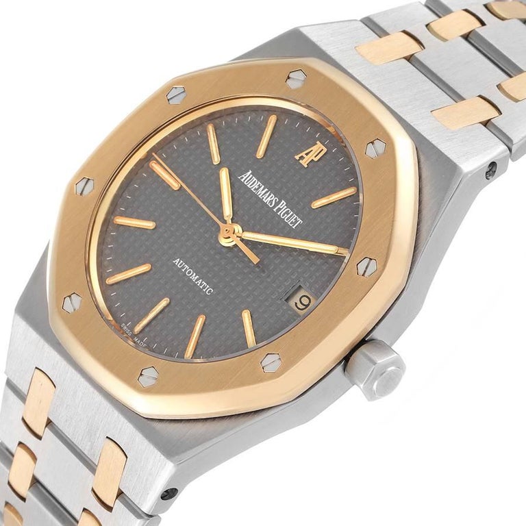 Audemars Piguet Royal Oak Steel Yellow Gold Mens Watch 14790sa Box ...