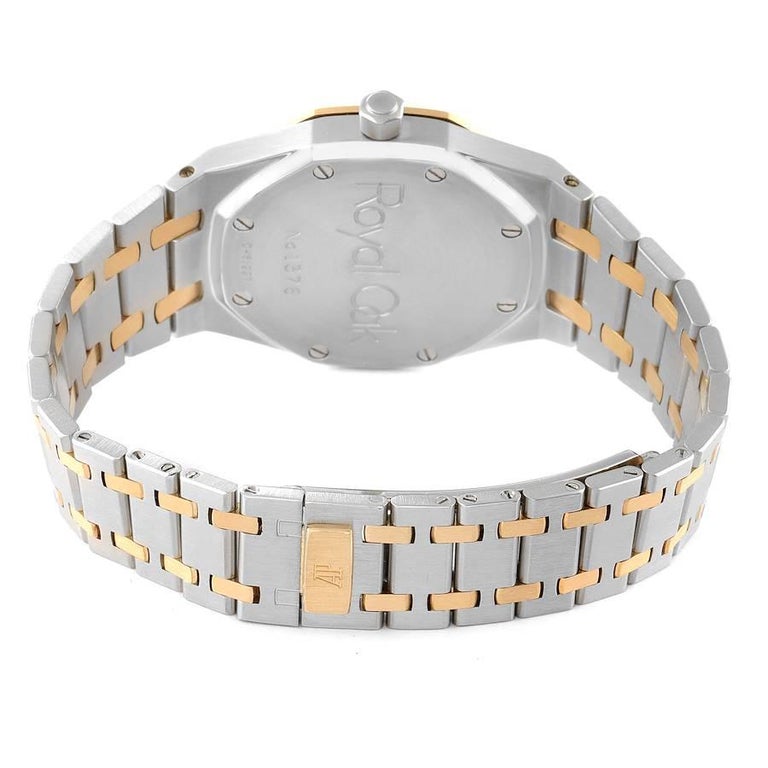 Audemars Piguet Royal Oak Steel Yellow Gold Mens Watch 14790sa Box ...