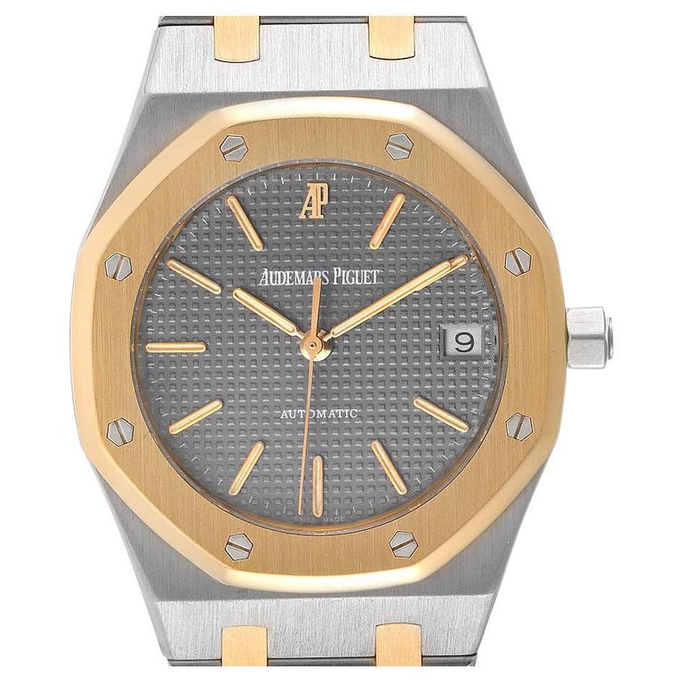 Audemars Piguet Royal Oak Steel Yellow Gold Mens Watch 14790sa Box ...