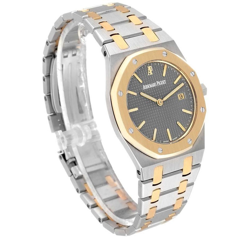 Audemars Piguet Royal Oak Steel Yellow Gold Mens Watch 56175SA at 1stDibs