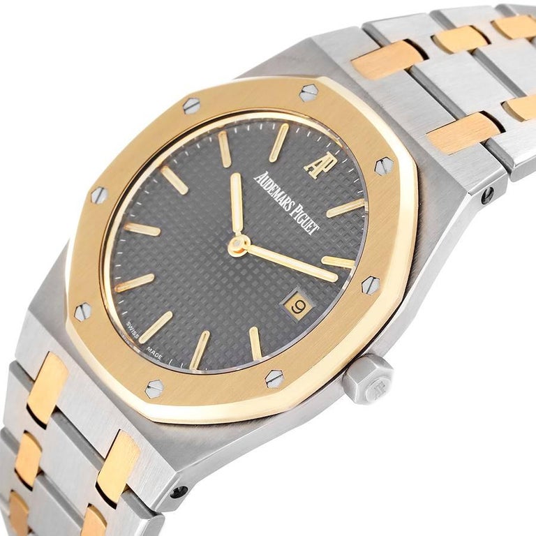 Audemars Piguet Royal Oak Steel Yellow Gold Mens Watch 56175SA at 1stDibs