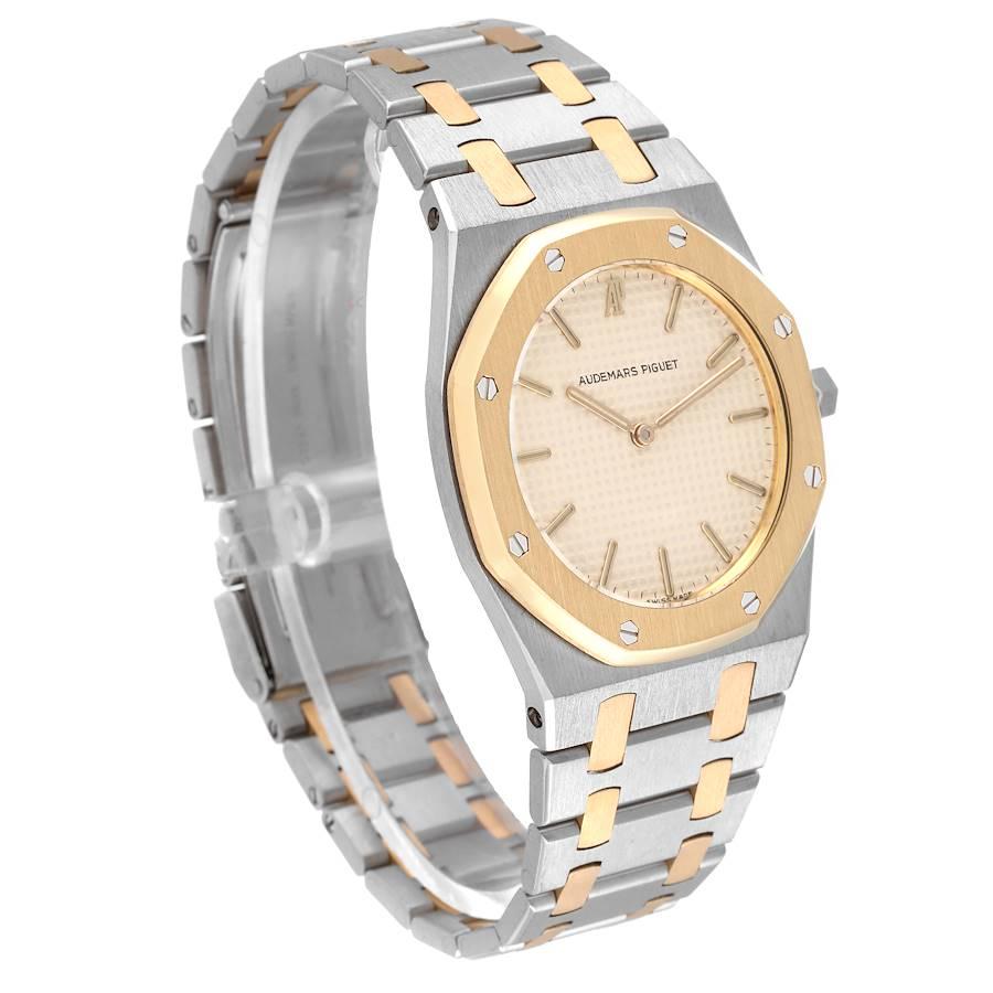 Audemars Piguet Royal Oak Stahl-Gelbgold-Herrenuhr 56303SA im Zustand „Hervorragend“ im Angebot in Atlanta, GA