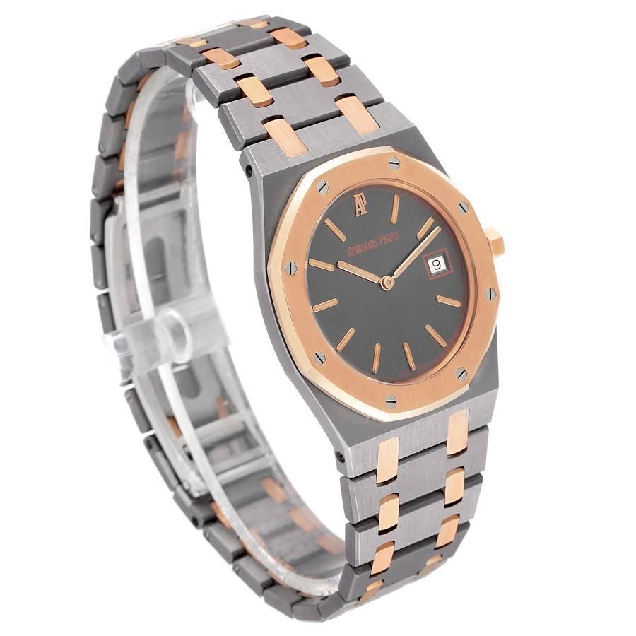 Audemars Piguet Royal Oak Tantalum Roségold Herrenuhr 56175TR Box Papiere im Zustand „Hervorragend“ im Angebot in Atlanta, GA