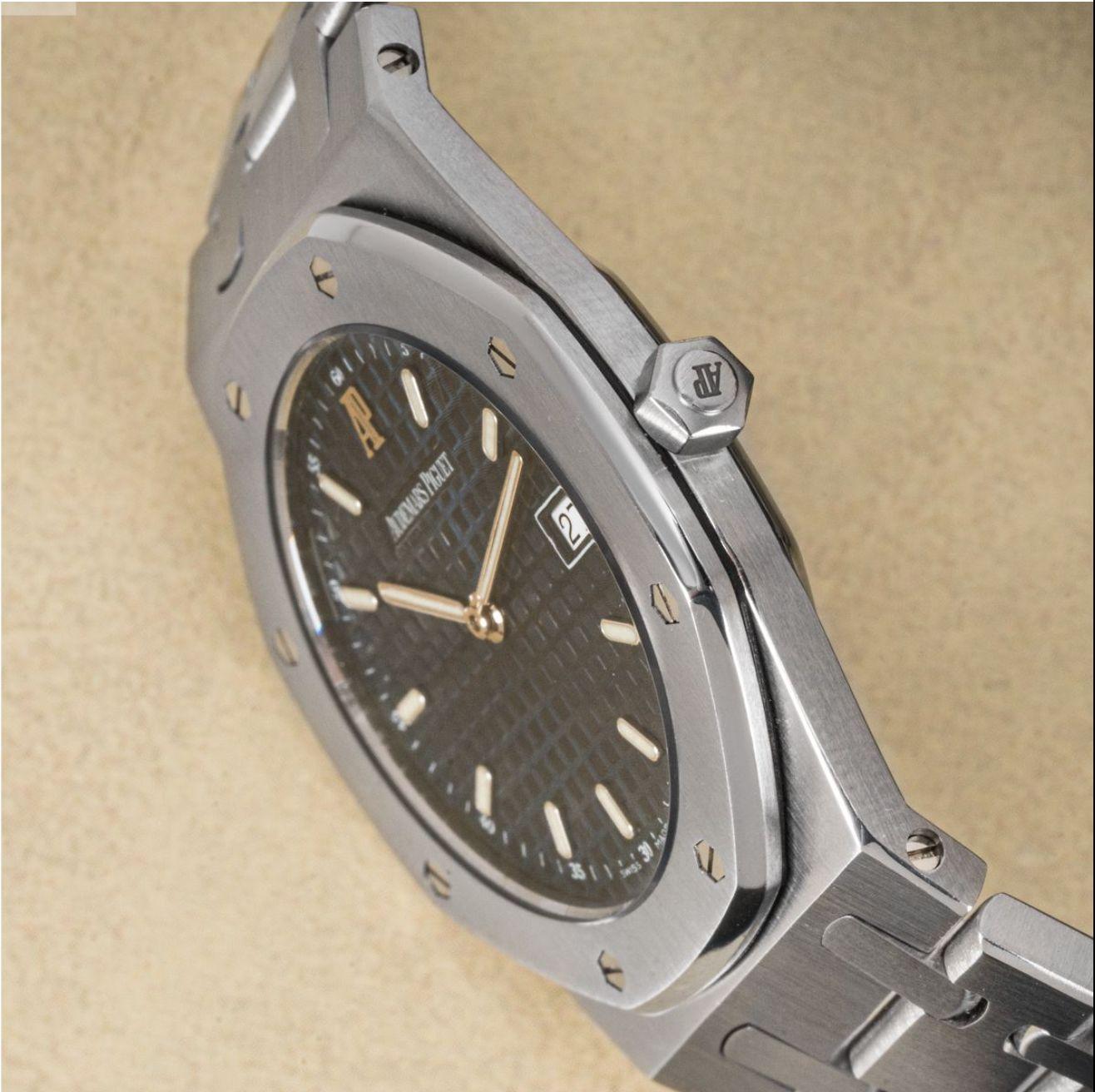 Audemars Piguet Royal Oak Ultra Thin 57175ST.OO.0789ST.01 im Zustand „Hervorragend“ im Angebot in London, GB