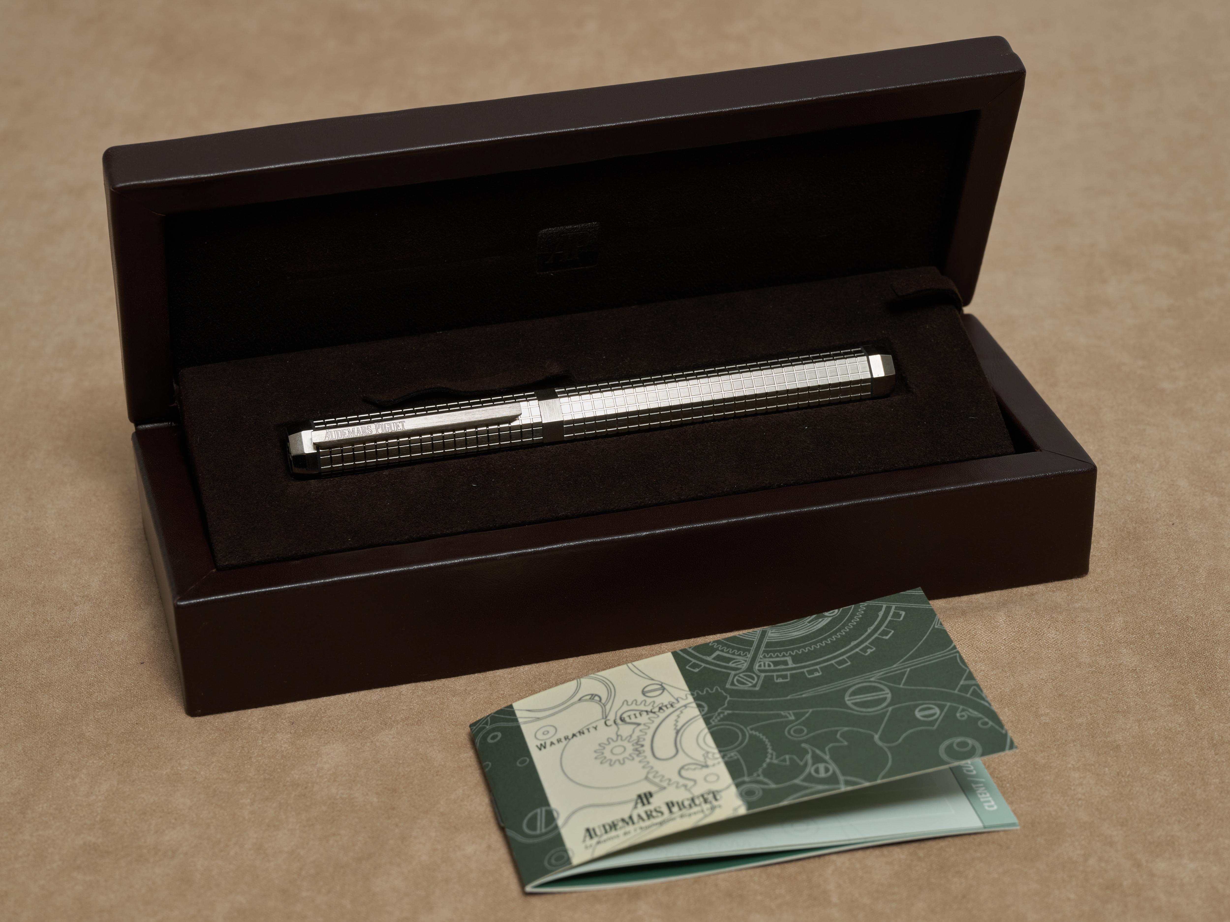 Audemars Piguet Royal Oak VIP Gift 50. Jahrestag Brunnenstift Silber Neu im Angebot 1