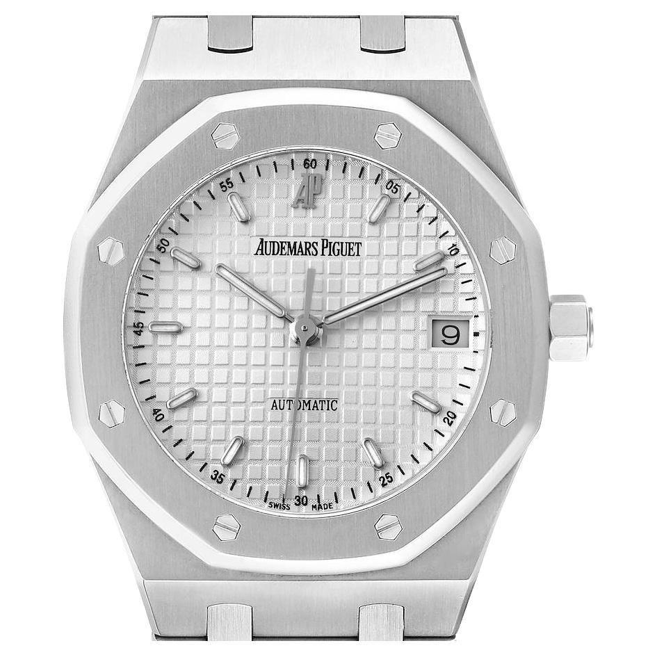 Audemars Piguet Royal Oak Midsize Steel Mens Watch 15450ST Box Card For