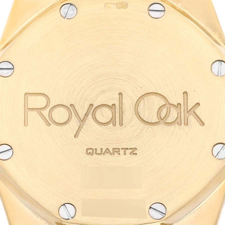 Audemars Piguet Royal Oak Yellow Gold Champagne Dial Mens Watch 56303 ...