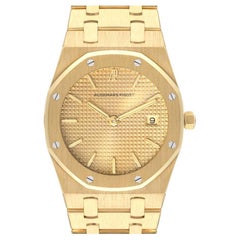 Audemars Piguet Montre homme 56303 Royal Oak en or jaune avec cadran en champagne