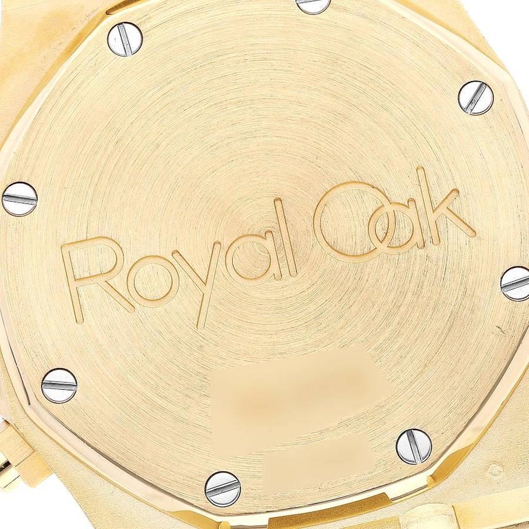 royal oak watch black