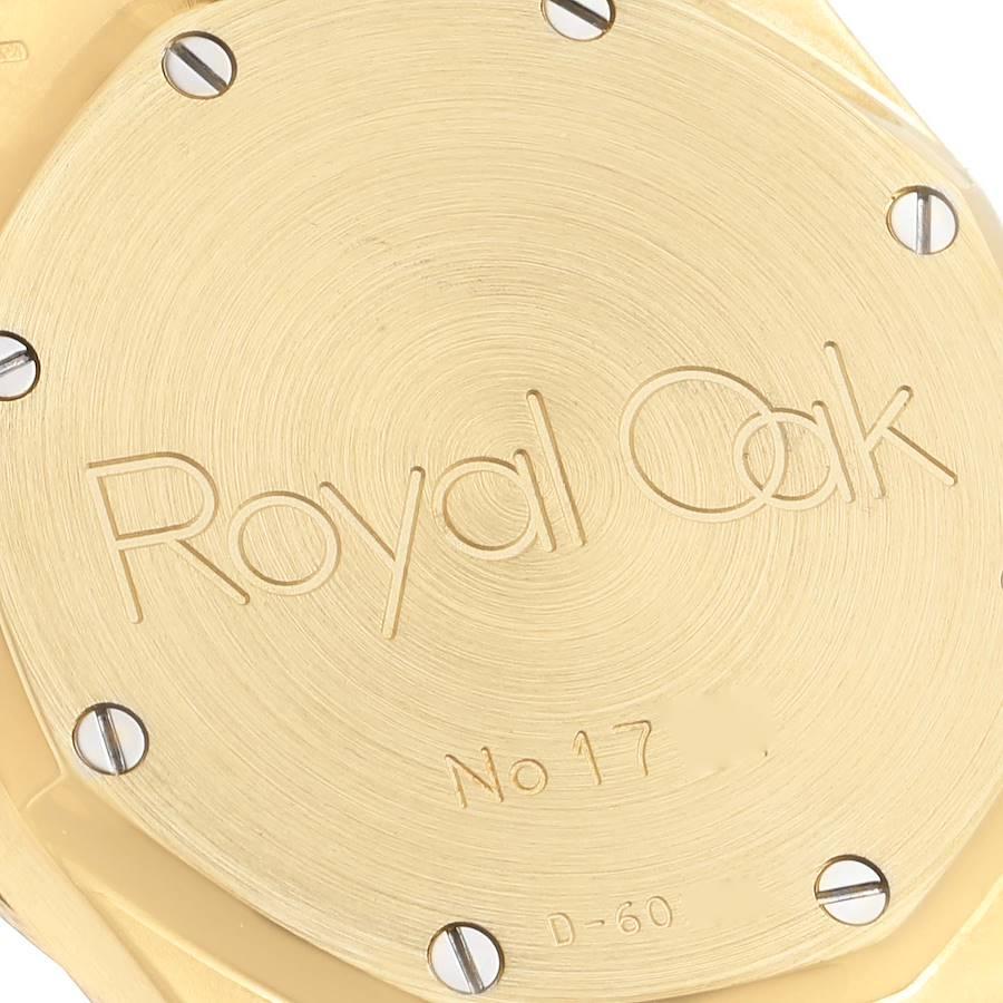 Men's Audemars Piguet Royal Oak Yellow Gold Day Date Moonphase Mens Watch 25594 For Sale