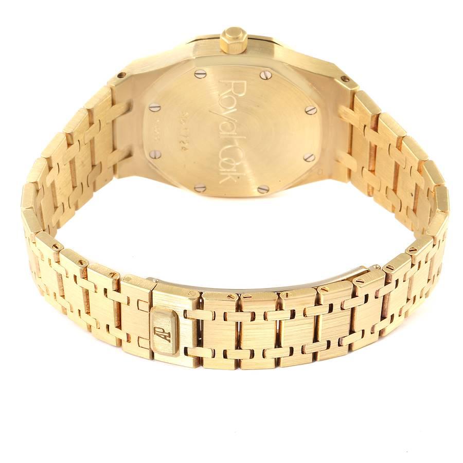 Audemars Piguet Royal Oak Yellow Gold Day Date Moonphase Mens Watch 25594 For Sale 1