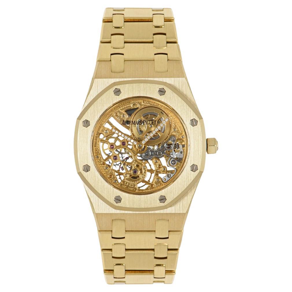 Audemars Piguet Royal Oak Gelbgold Skelett-Zifferblatt 14794BA.OO.0902BA.00