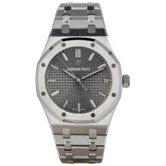 Audemars Piguet Royal Oak15500ST GreyDial SS Men's Watch with Box&Paper2020