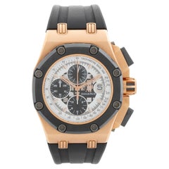 Audemars Piguet Rubens Barrichello II Offshore Chronograph Rose Gold Men
s Watch