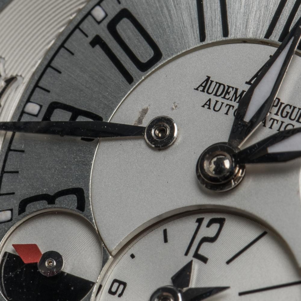 Audemars Piguet Silver White Stainless Steel Millenary Men's Wristwatch 47 mm 4