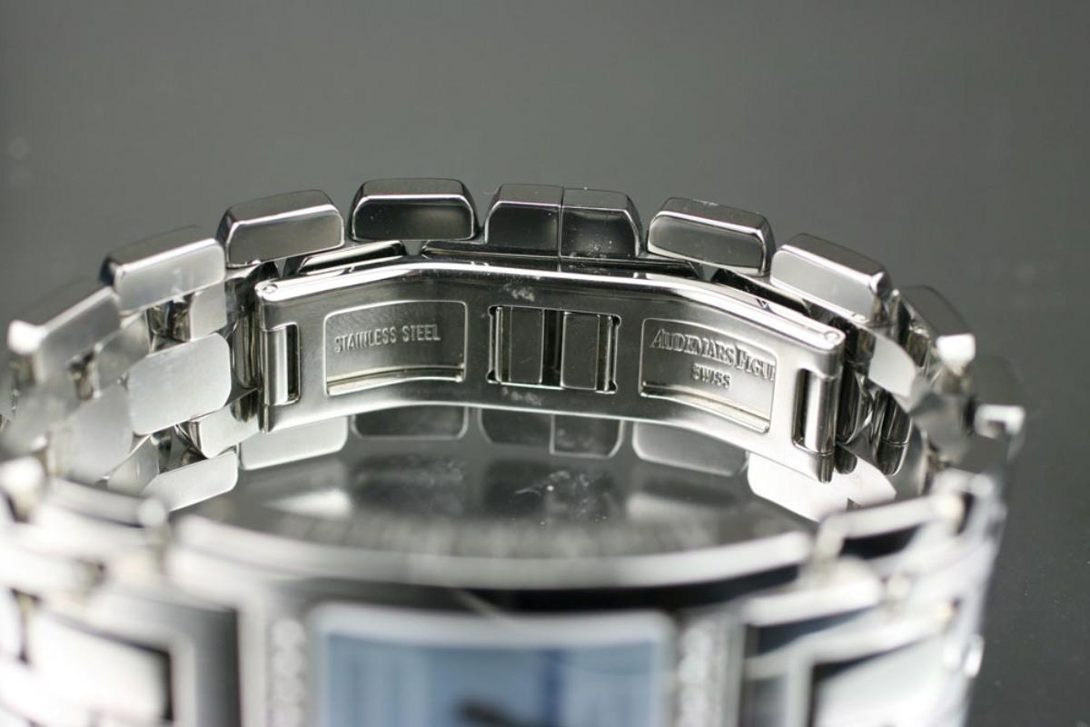 Audemars Piguet Stainless Steel Diamond Large Promesse Quartz Wristwatch 1