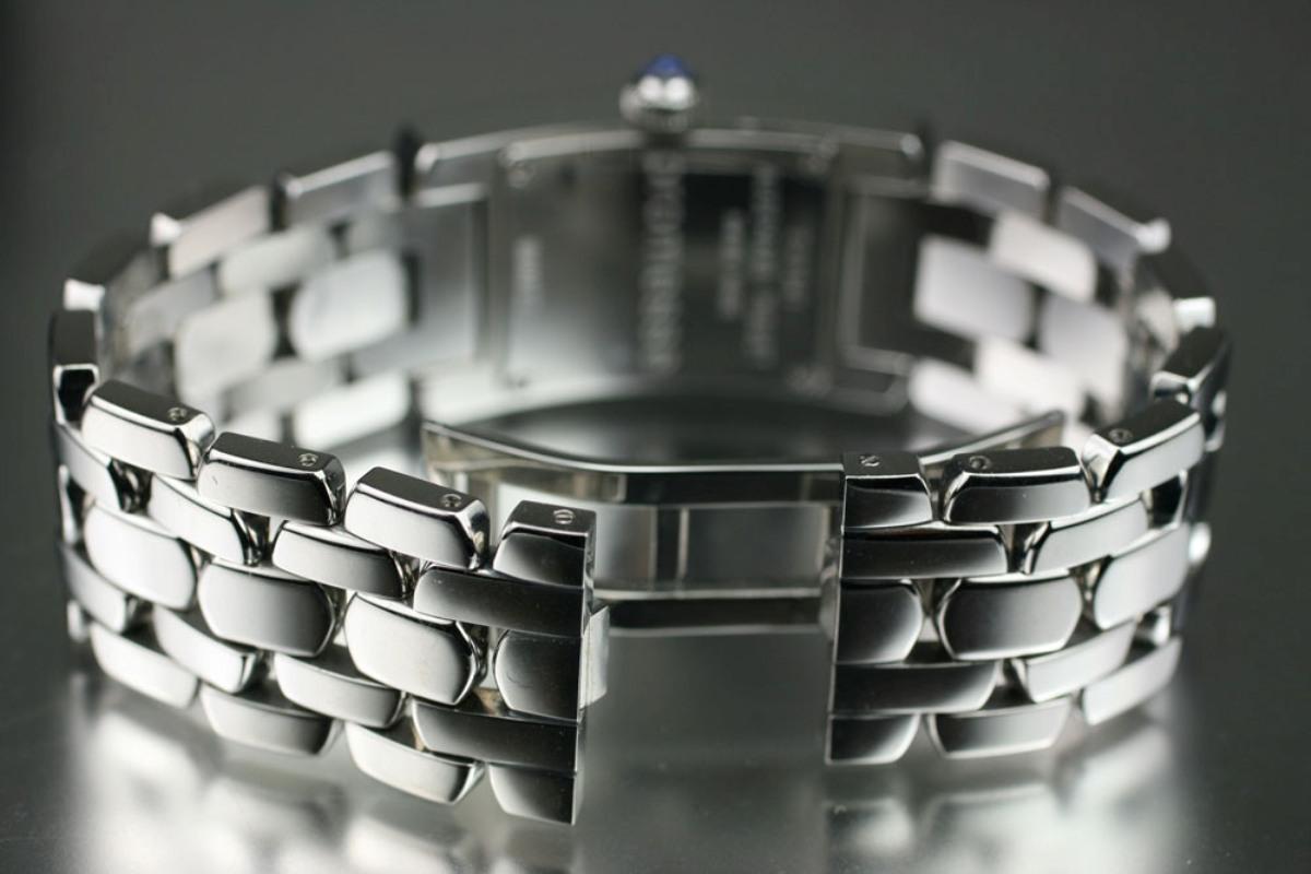 Audemars Piguet Stainless Steel Diamond Large Promesse Quartz Wristwatch 2