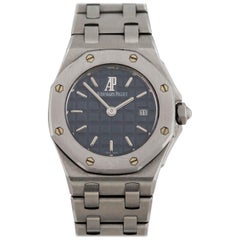 Vintage Audemars Piguet Stainless Steel  Ladies Royal Oak Offshore Quartz Wristwatch