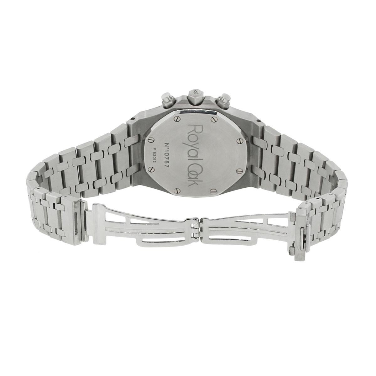 Women's or Men's Audemars Piguet Stainless steel Royal Oak Automatic Wristwatch Ref 83013