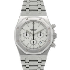 Audemars Piguet Stainless steel Royal Oak Automatic Wristwatch Ref 83013