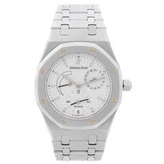 Audemars Piguet Stainless Steel Royal Oak Dual Time Automatic Wristwatch