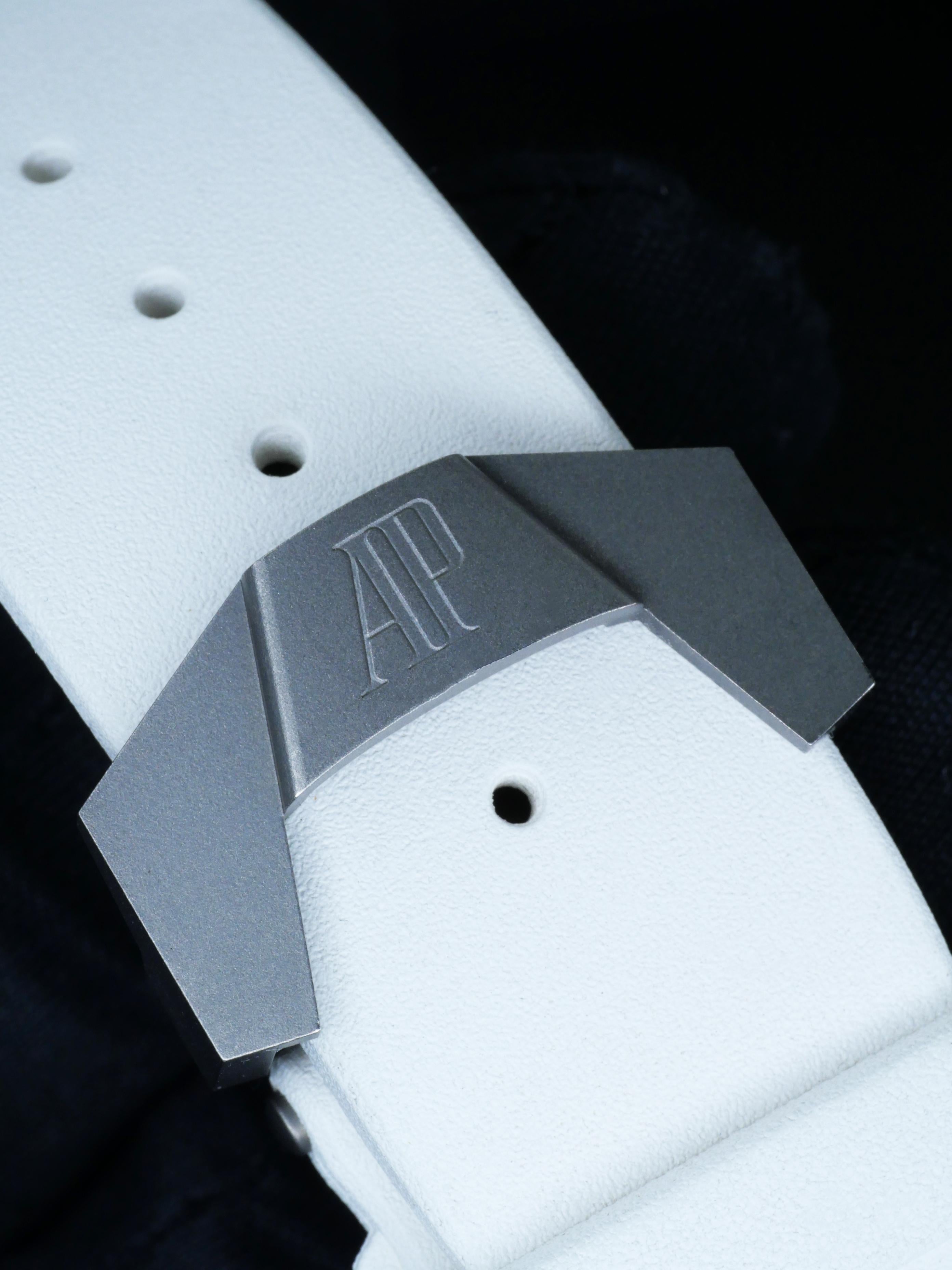 Audemars Piguet titanium Royal Oak Concept GMT Tourbillon Manual Wind Wristwatch For Sale 2