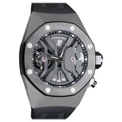 Audemars Piguet titanium Royal Oak Concept GMT Tourbillon Manual Wristwatch