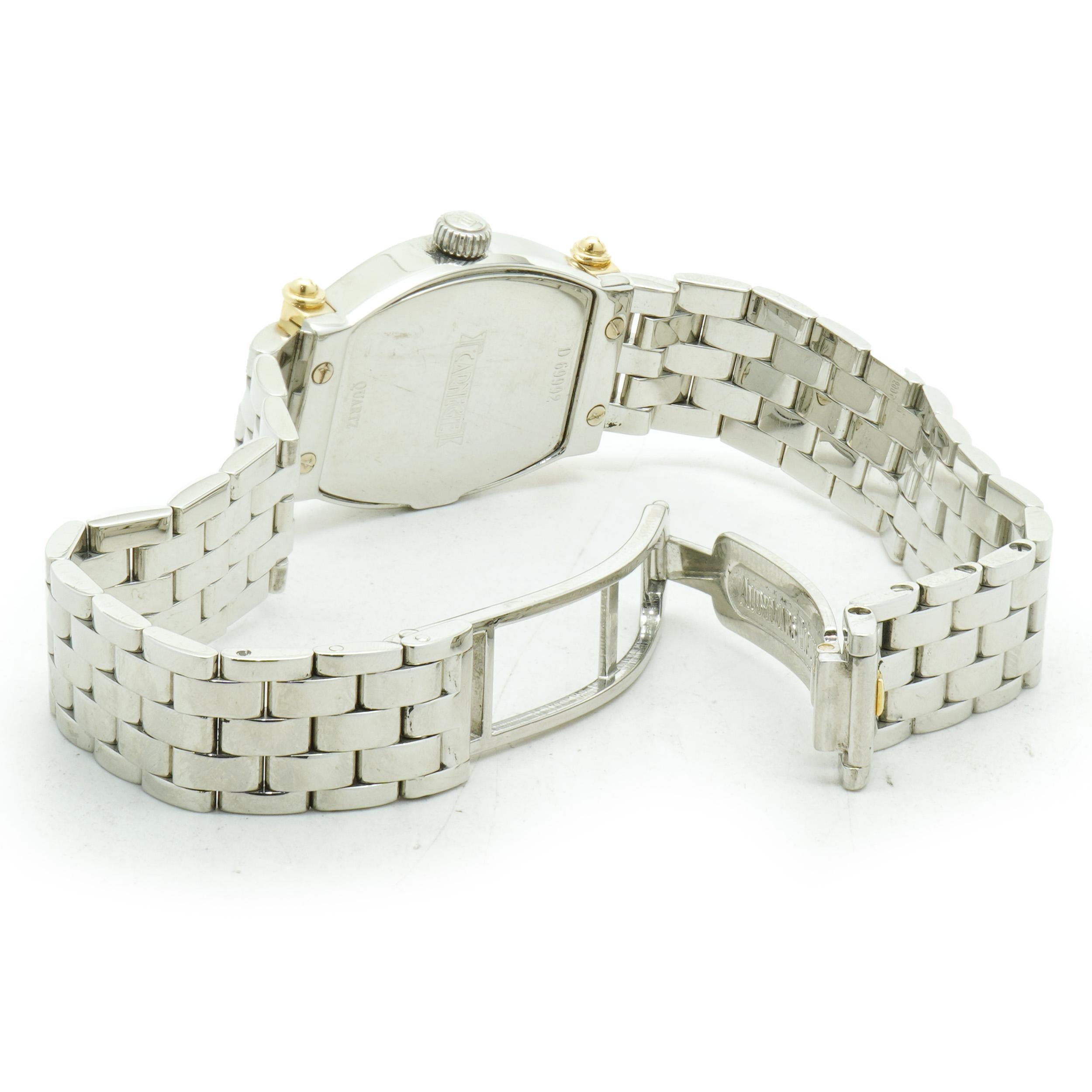 Audemars Piguet Two Tone Ladies Carnegie Quartz In Excellent Condition In Scottsdale, AZ
