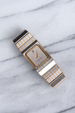 Audemars Piguet Two-Tone Zebra Watch in Stainless Steel, 1970s