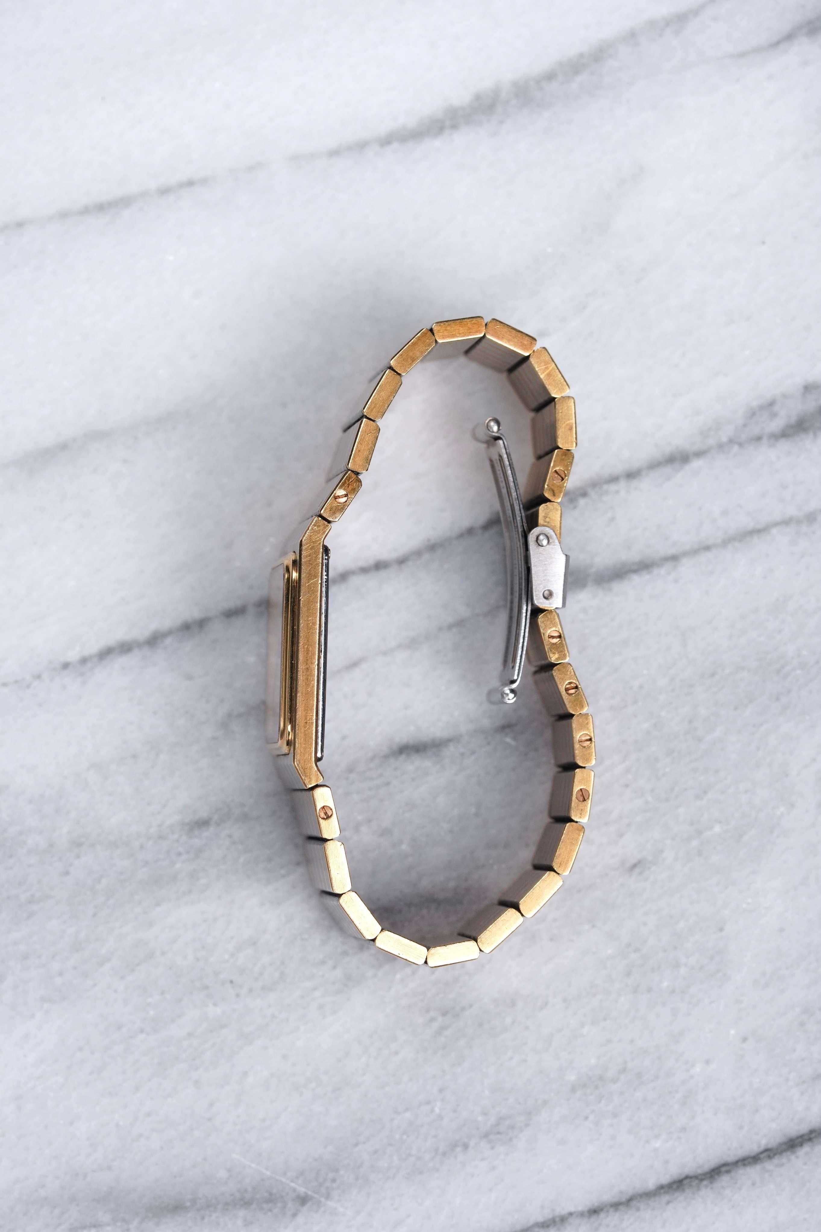 Montre Audemars Piguet Zebra bicolore en acier inoxydable, années 1970 Bon état - En vente à New York, NY