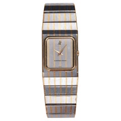 Orologio Audemars Piguet Zebra bicolore in acciaio inossidabile, anni '70