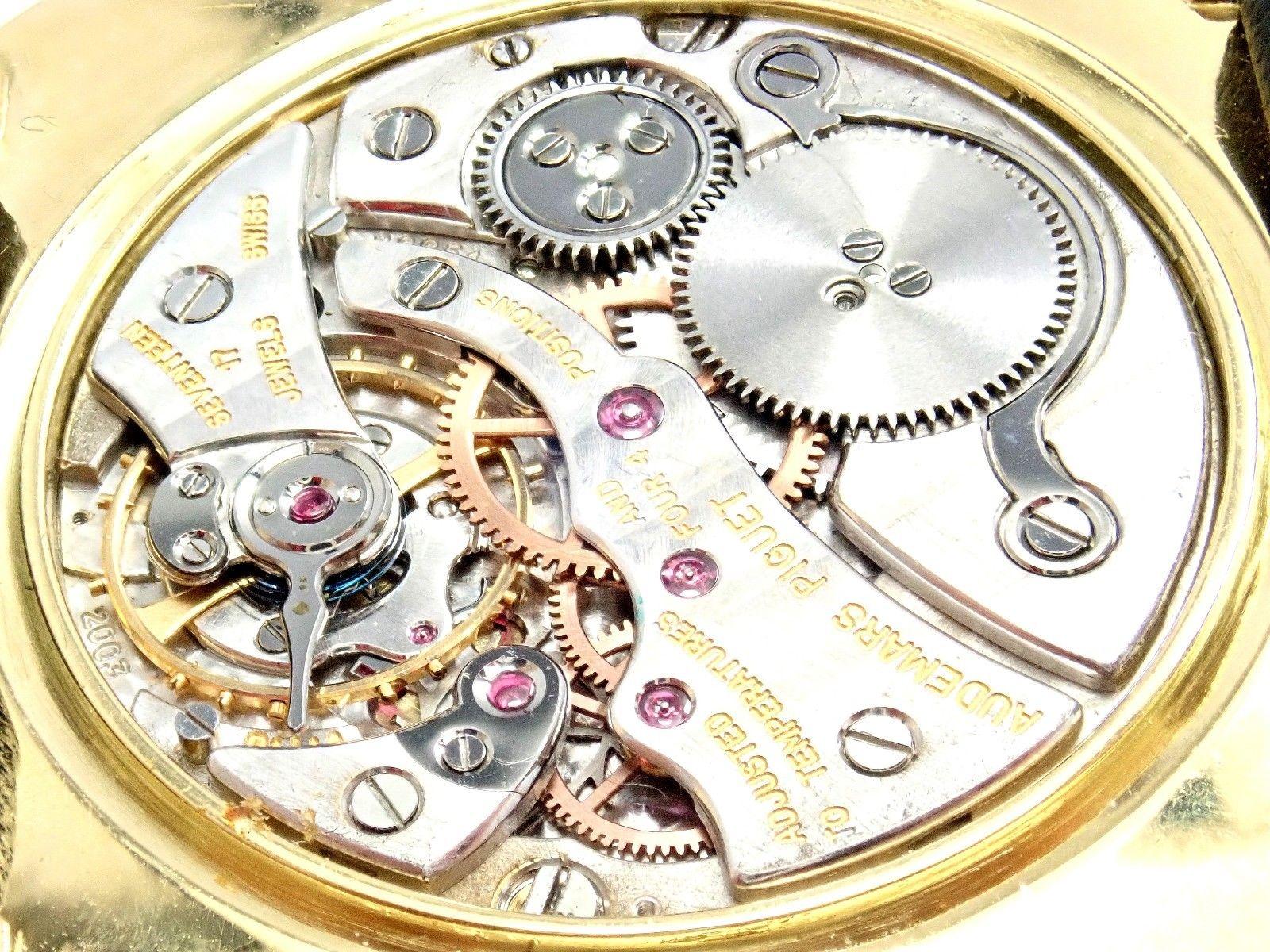 Audemars Piguet Ultra Thin Disco Volante Diamond Yellow Gold Wristwatch 1