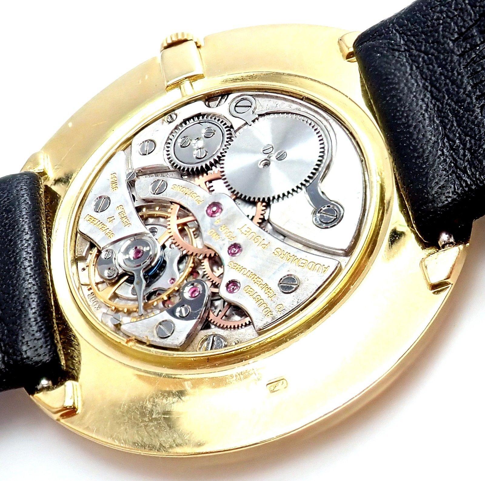 Audemars Piguet Ultra Thin Disco Volante Diamond Yellow Gold Wristwatch 2