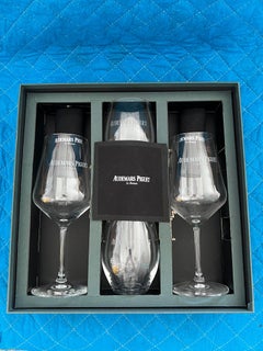 Audemars Piguet Unbenutzte Kristallweingläser VIP Werbegeschenk