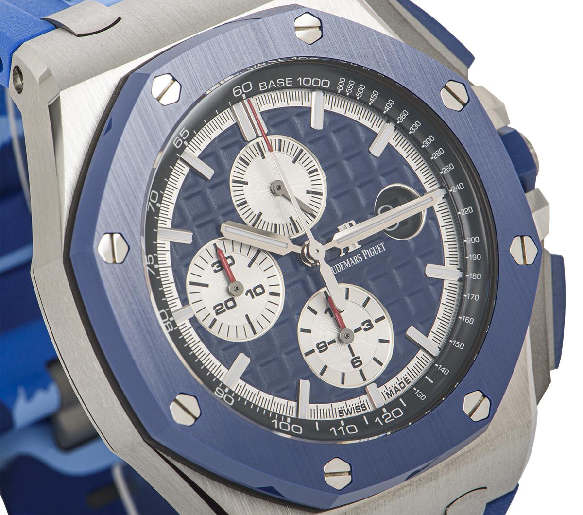 Audemars Piguet Unworn Limited Edition Royal Oak Offshore Camo 26400SO.OO.A335CA In New Condition In London, GB