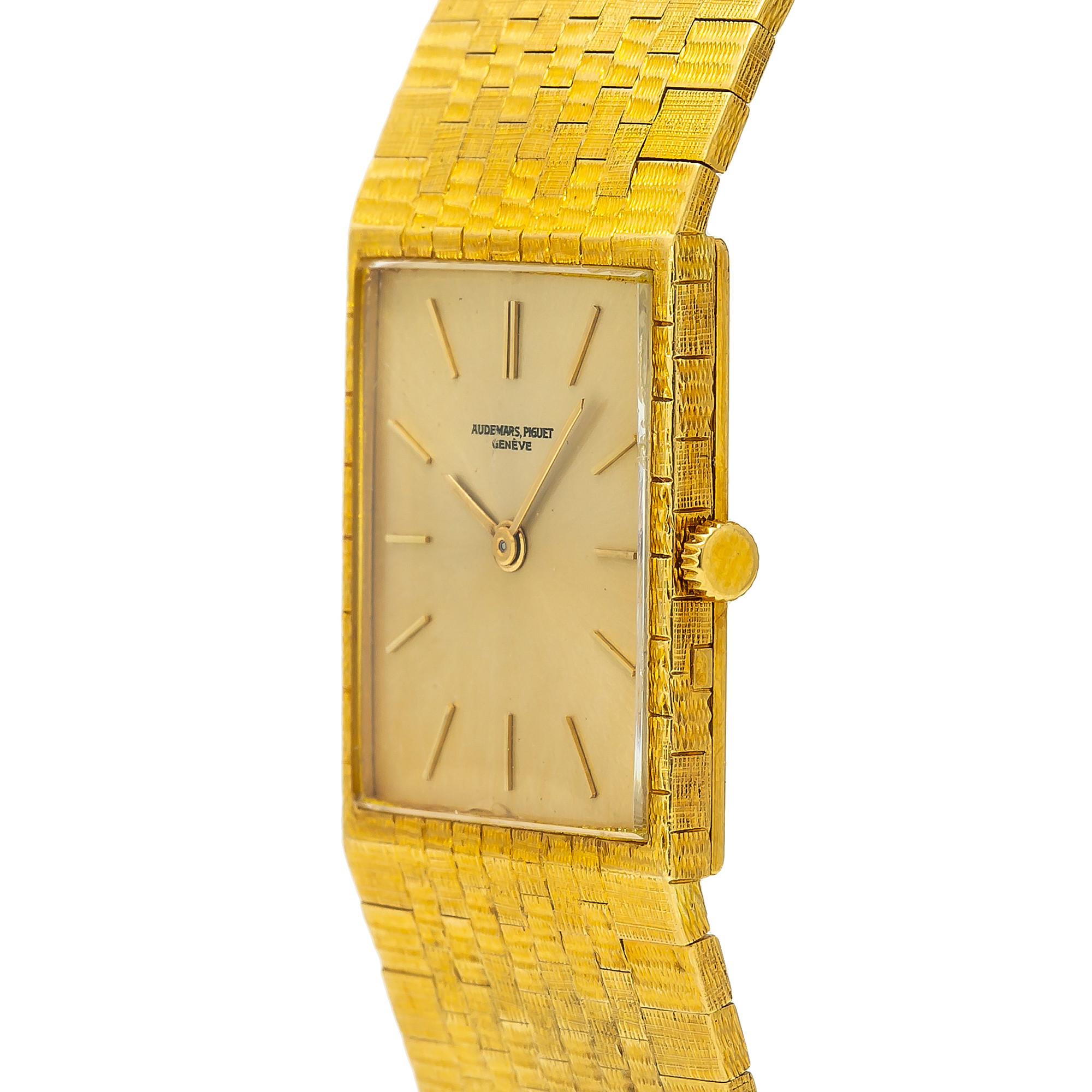 audemars piguet rectangular watch