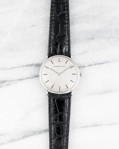 Montre Audemars Piguet en or blanc 18 carats, années 1970