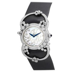 Audemars Piguet White Gold Black Millenary Precieuse Watch