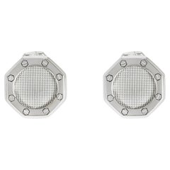 Used Audemars Piguet White Gold Royal Oak Cufflinks