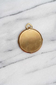 Audemars Piguet White Roman Dial Watch in 18K Yellow Gold, 1980s