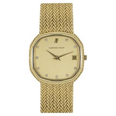 Audemars Piguet Women's Yellow Gold Diamond Dial Dress Watch