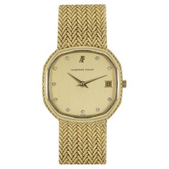 Audemars Piguet Women's Yellow Gold Diamond Dial Dress Watch 