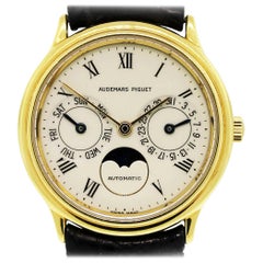 Audemars Piguet Montre-bracelet classique Day-Date phase de la lune en or jaune